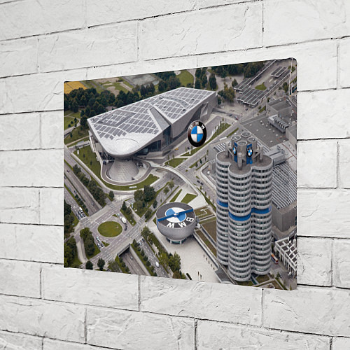 Картина прямоугольная BMW city / 3D-принт – фото 3