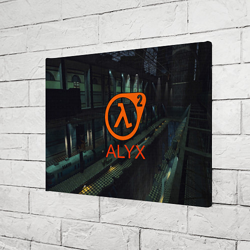 Картина прямоугольная Half-life 2 ALYX / 3D-принт – фото 3