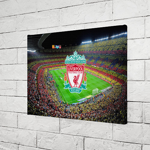 Картина прямоугольная FC Liverpool / 3D-принт – фото 3