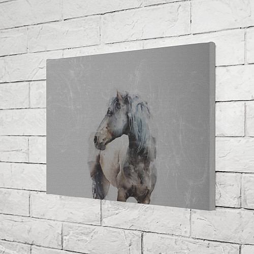Картина прямоугольная Лошадь / 3D-принт – фото 3