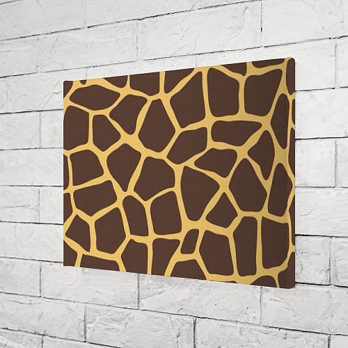 Картина прямоугольная Окрас жирафа / 3D-принт – фото 3