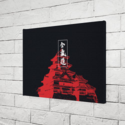 Холст прямоугольный Aikido, цвет: 3D-принт — фото 2