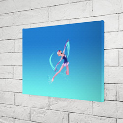 Холст прямоугольный Фигурное катание, цвет: 3D-принт — фото 2