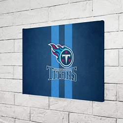 Холст прямоугольный Tennessee Titans, цвет: 3D-принт — фото 2