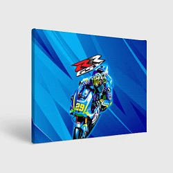 Холст прямоугольный Suzuki MotoGP, цвет: 3D-принт