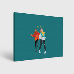 Холст прямоугольный Кис-кис, цвет: 3D-принт