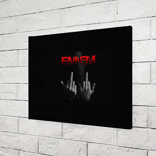 Картина прямоугольная EMINEM / 3D-принт – фото 3