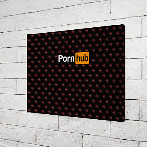 Картина прямоугольная PornHub / 3D-принт – фото 3