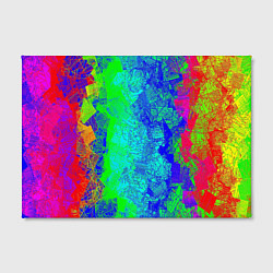 Холст прямоугольный Красочная текстура, цвет: 3D-принт — фото 2