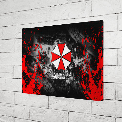 Картина прямоугольная UMBRELLA CORP / 3D-принт – фото 3