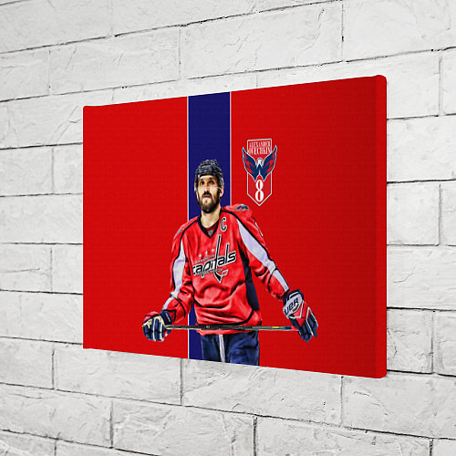 Картина прямоугольная Ovechkin Capitals / 3D-принт – фото 3