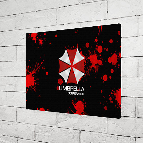 Картина прямоугольная UMBRELLA CORP / 3D-принт – фото 3