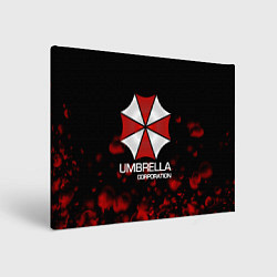 Холст прямоугольный UMBRELLA CORP, цвет: 3D-принт