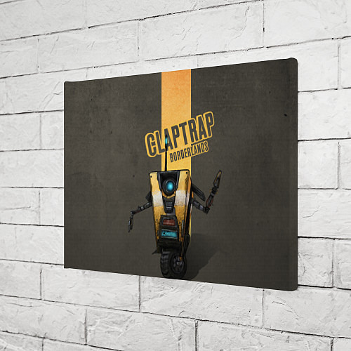 Картина прямоугольная Claptrap / 3D-принт – фото 3