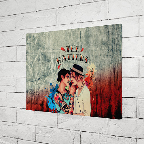 Картина прямоугольная THE HATTERS / 3D-принт – фото 3