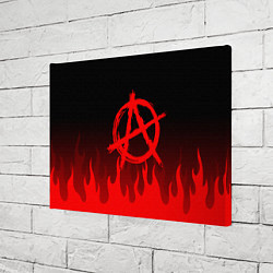 Холст прямоугольный АНАРХИЯ, цвет: 3D-принт — фото 2