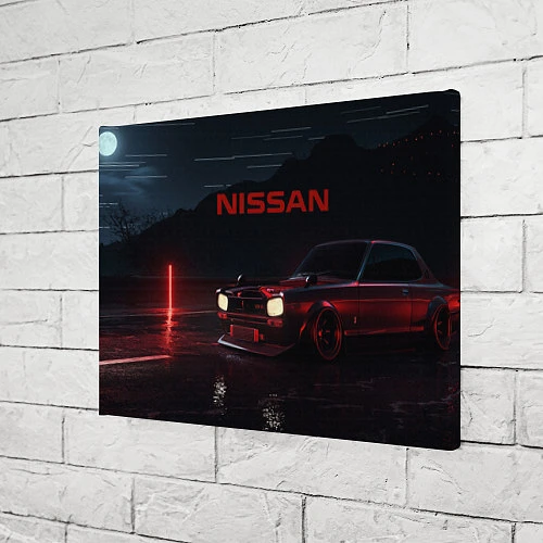 Картина прямоугольная NISSAN / 3D-принт – фото 3