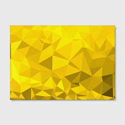 Холст прямоугольный YELLOW ABSTRACT, цвет: 3D-принт — фото 2