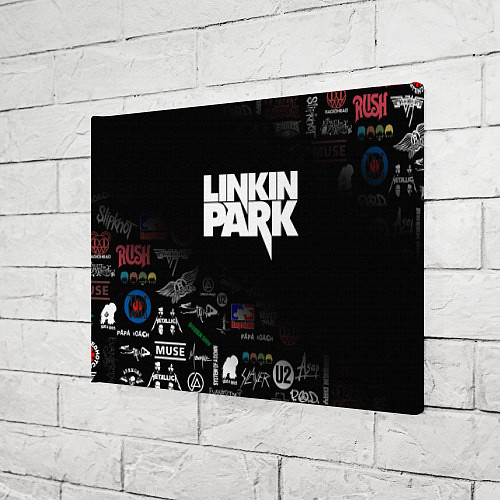 Картина прямоугольная LINKIN PARK / 3D-принт – фото 3