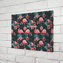 Холст прямоугольный Flamingo, цвет: 3D-принт — фото 2