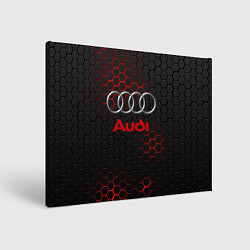 Холст прямоугольный AUDI, цвет: 3D-принт