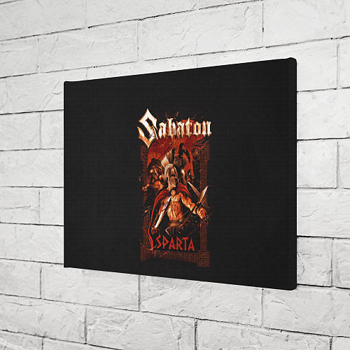Картина прямоугольная Sabaton - Sparta / 3D-принт – фото 3