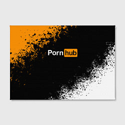 Холст прямоугольный PORNHUB, цвет: 3D-принт — фото 2