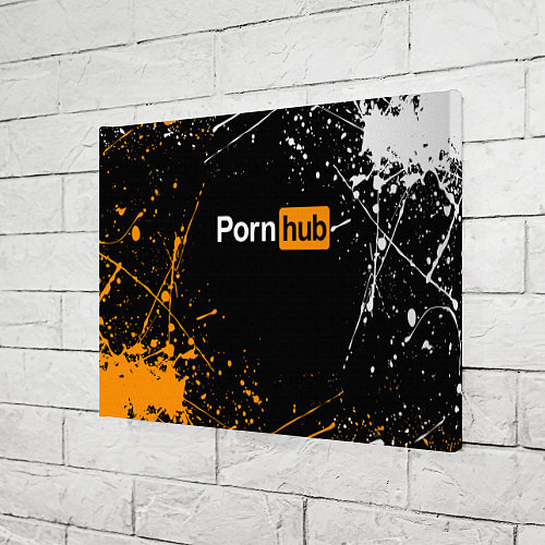 Картина прямоугольная PORNHUB / 3D-принт – фото 3