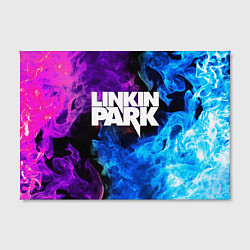Холст прямоугольный LINKIN PARK, цвет: 3D-принт — фото 2