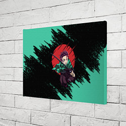 Холст прямоугольный KIMETSU NO YAIBA, цвет: 3D-принт — фото 2