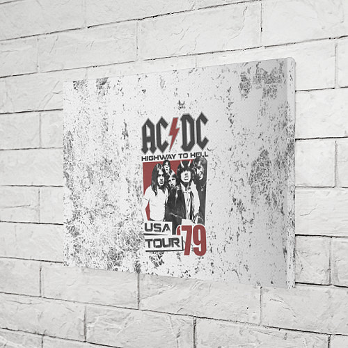 Картина прямоугольная ACDC / 3D-принт – фото 3