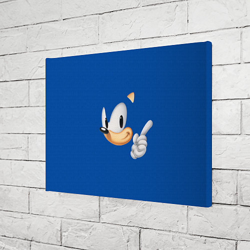 Картина прямоугольная Sonic / 3D-принт – фото 3