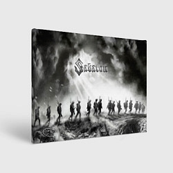 Холст прямоугольный Sabaton, цвет: 3D-принт