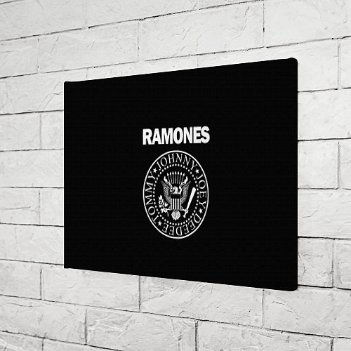 Картина прямоугольная RAMONES / 3D-принт – фото 3