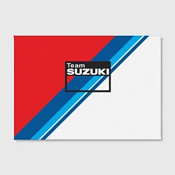 Холст прямоугольный Suzuki Moto Sport, цвет: 3D-принт — фото 2