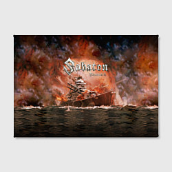Холст прямоугольный Sabaton, цвет: 3D-принт — фото 2