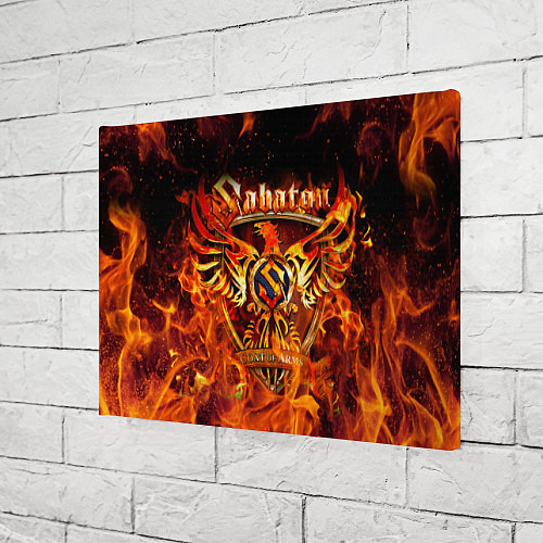 Картина прямоугольная SABATON / 3D-принт – фото 3