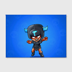 Холст прямоугольный BRAWL STARS, цвет: 3D-принт — фото 2