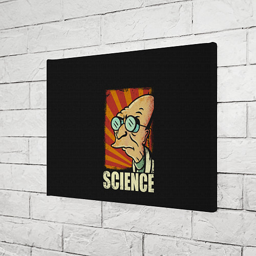 Картина прямоугольная Futurama Science / 3D-принт – фото 3