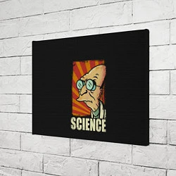 Холст прямоугольный Futurama Science, цвет: 3D-принт — фото 2
