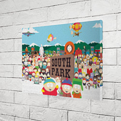 Холст прямоугольный Южный Парк, цвет: 3D-принт — фото 2