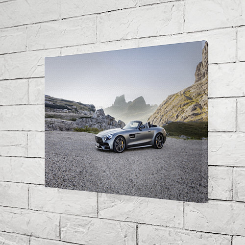 Картина прямоугольная Mercedes V8 Biturbo / 3D-принт – фото 3