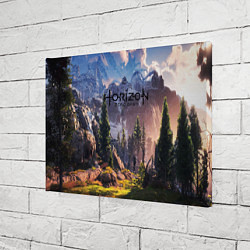 Холст прямоугольный Horizon Zero Dawn, цвет: 3D-принт — фото 2