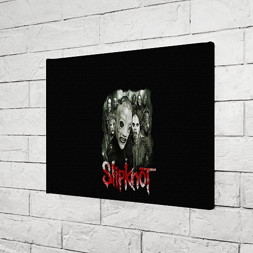 Картина прямоугольная SLIPKNOT / 3D-принт – фото 3