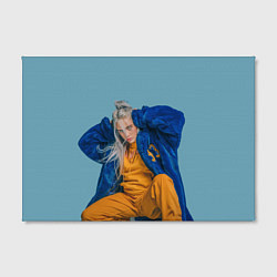 Холст прямоугольный Billie Eilish, цвет: 3D-принт — фото 2