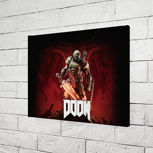 Картина прямоугольная Doom / 3D-принт – фото 3