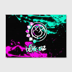 Холст прямоугольный Blink-182 6, цвет: 3D-принт — фото 2