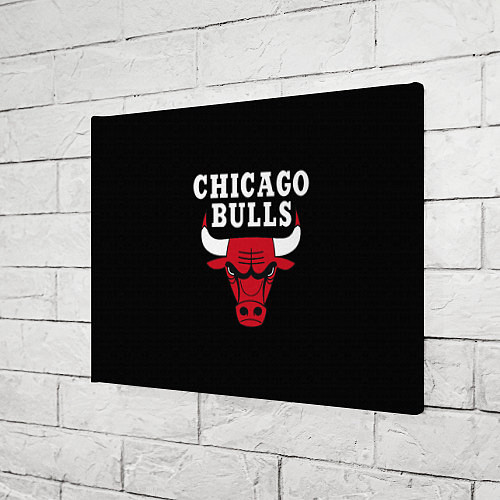 Картина прямоугольная CHICAGO BULLS / 3D-принт – фото 3