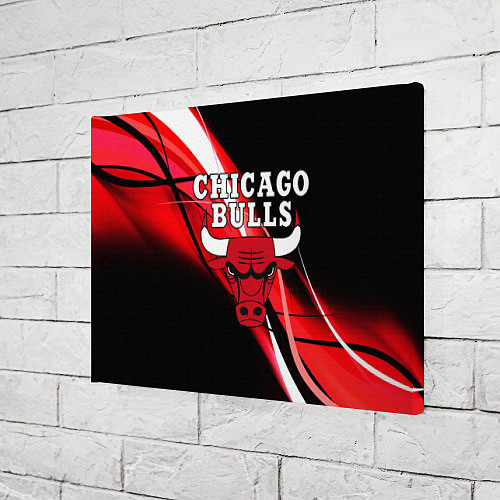 Картина прямоугольная CHICAGO BULLS / 3D-принт – фото 3