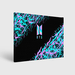 Холст прямоугольный BTS, цвет: 3D-принт